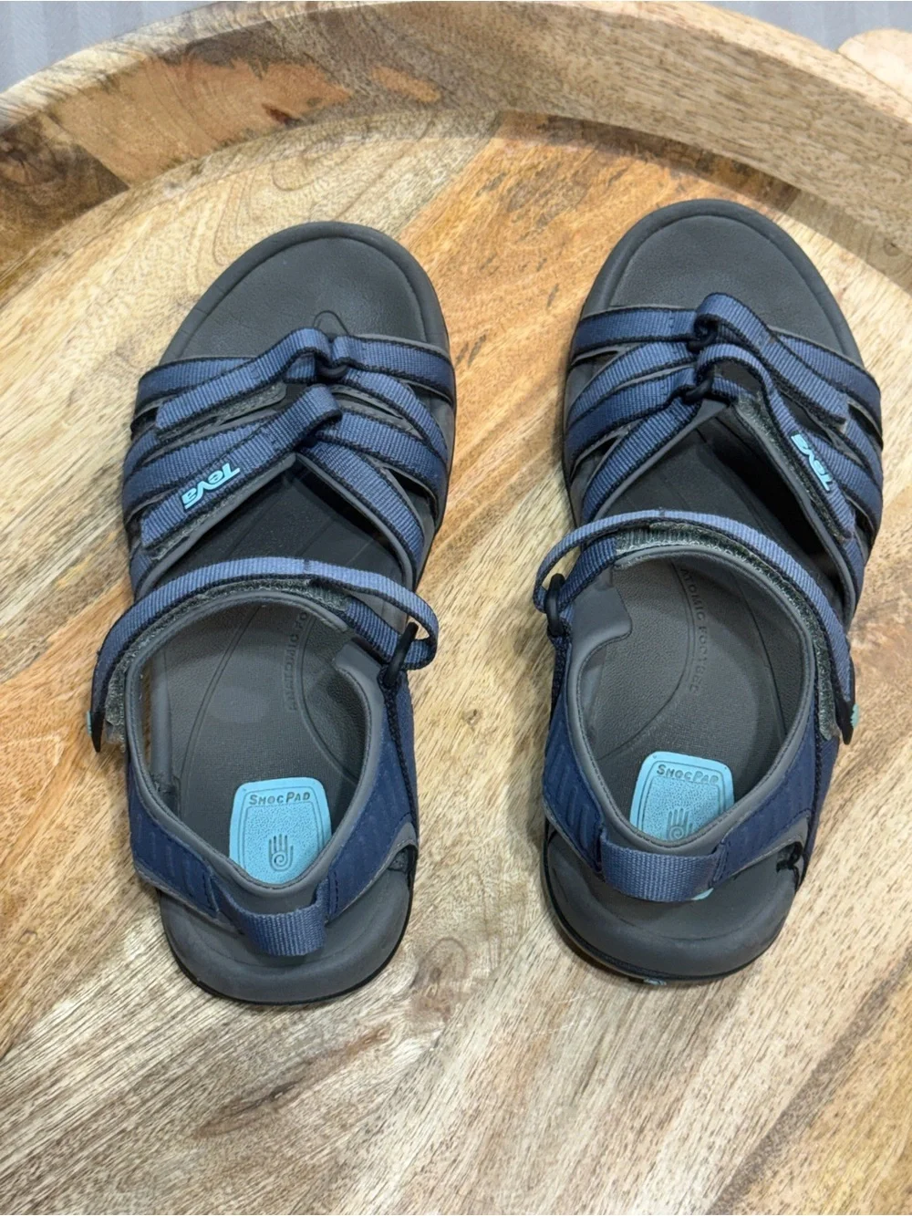 Hiking Sandals Teva Tirra Navy Sport Trail Women’s 7